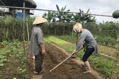 Hoi An Rural Life And Cooking At Organic Farm - The Basket Boat Ride Through Nipa Palm Channels
