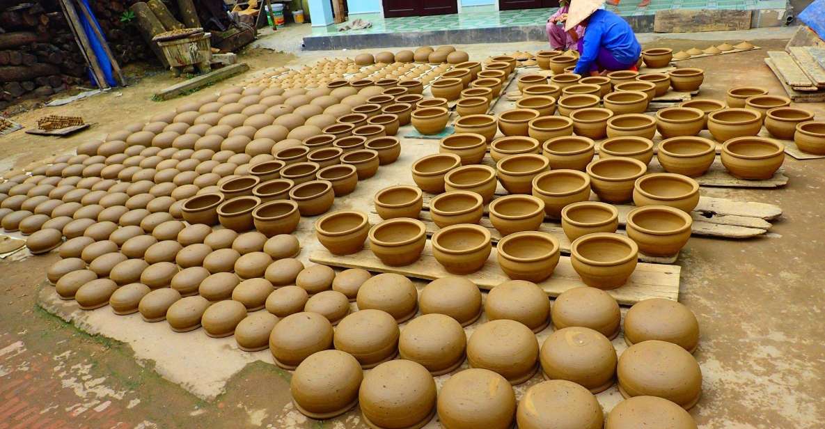 Hoi An: Thanh Ha Village Tour with Pottery Making and Gift - Making terracotta with a simple pattern (and taking it home)
