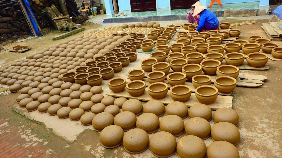 Hoi An: Thanh Ha Village Tour with Pottery Making and Gift - Xuan My Community Temple and the village walk through old lanes