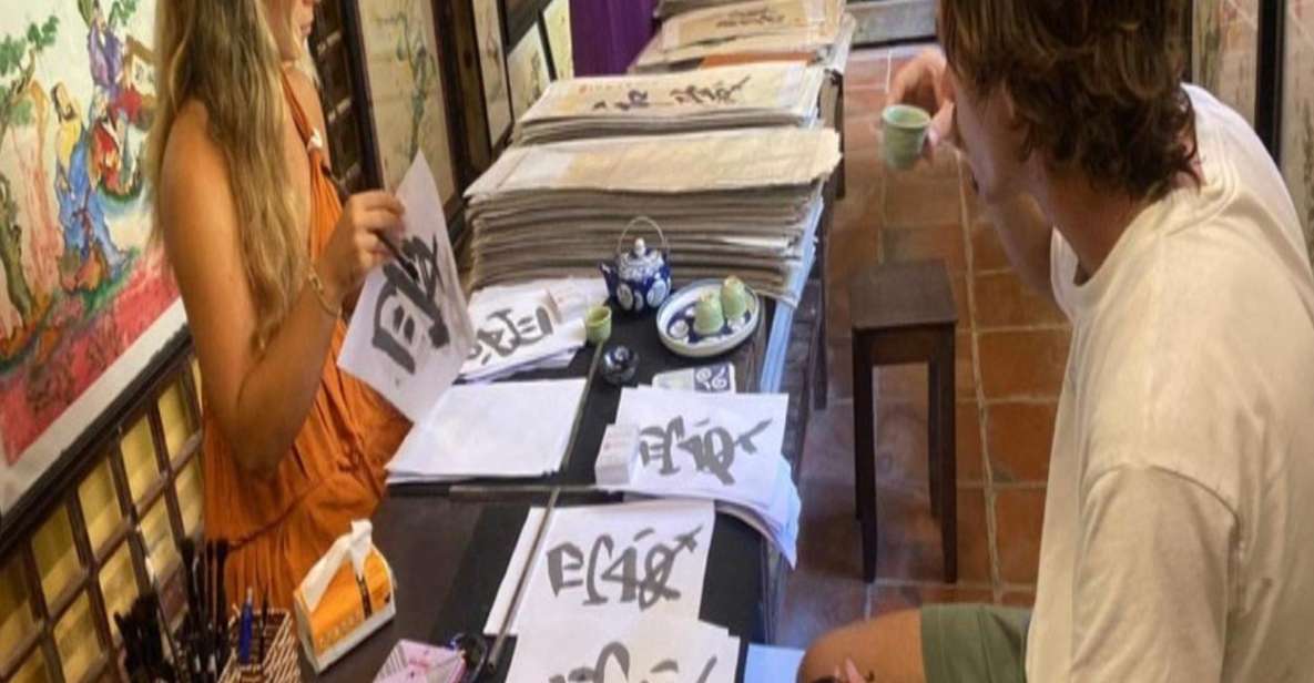 Hoi An: Traditional Vietnamese Calligraphy Class in Oldtown - Tea, pace, and a calm break from Old Town