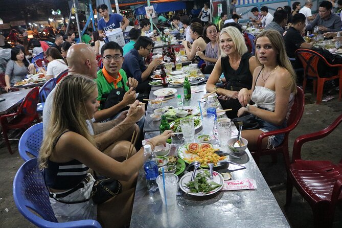Hoi An Vespa By Night Street Food Tour - Cruising the Thu Bon River to Cam Nam Island at sunset