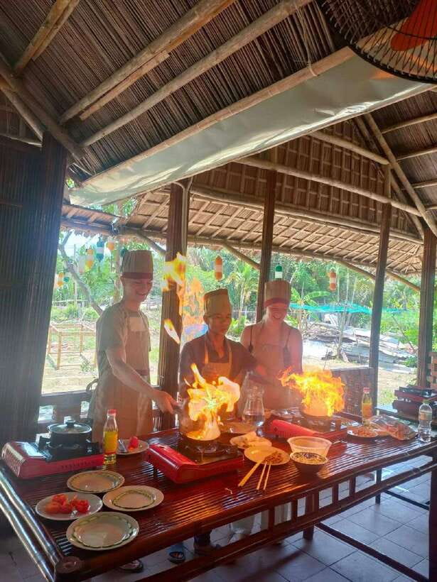 Hoi An : Vietnamese Cooking Class with Hotel Pickup - Optional Basket Boat Trip and the Coconut Village Setting