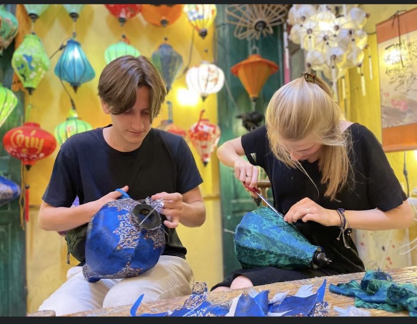 Hoi An: Vietnamese Foldable Lantern Making Class - Learning to fold it for travel (and not ruining it at home)