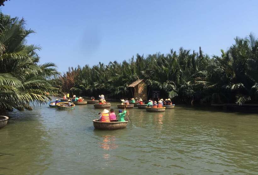 Hoian/Danang: Eco Cooking Class, Cruise Trip, Basket Boat - The dishes you’ll cook: a full plate, not a sampler