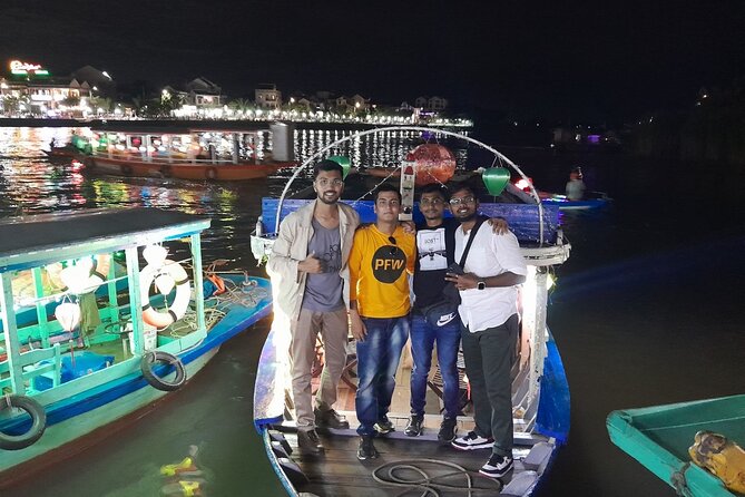HoiAn Small Boat By Night on Bach Dang River - What to Expect During the Ride (About 20 Minutes of River Time)