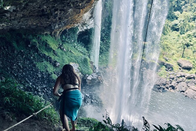K50 waterfall and Mang Den - town in forest from Da Nang/Hoi An - GlamRoses permaculture farm: coffee with mountain views