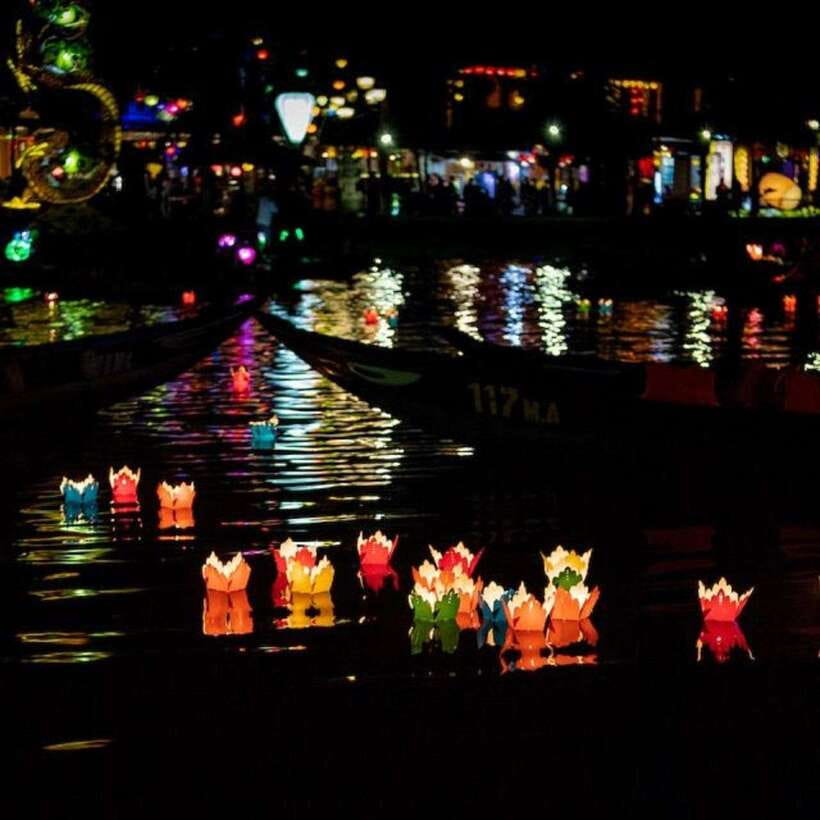 Lantern Release and Night River Boat Experience in Hoi An - Watching the stream of liquid light: the moment you’ll remember
