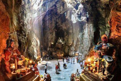 Marble Mountains-Am Phu Cave-Monkey Mountains from Hoi An/Da Nang - Getting there: the comfortable ride and the morning start