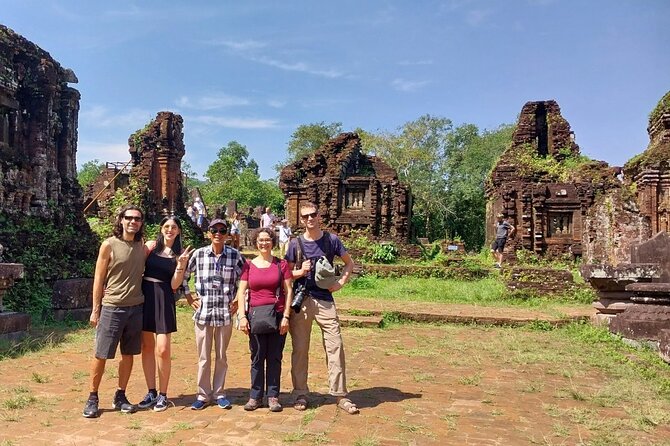 My Son Sanctuary and Boat Trip Sunset private Tour - The 1:00 pm plan: pickup, electric cars, and walking the right amount