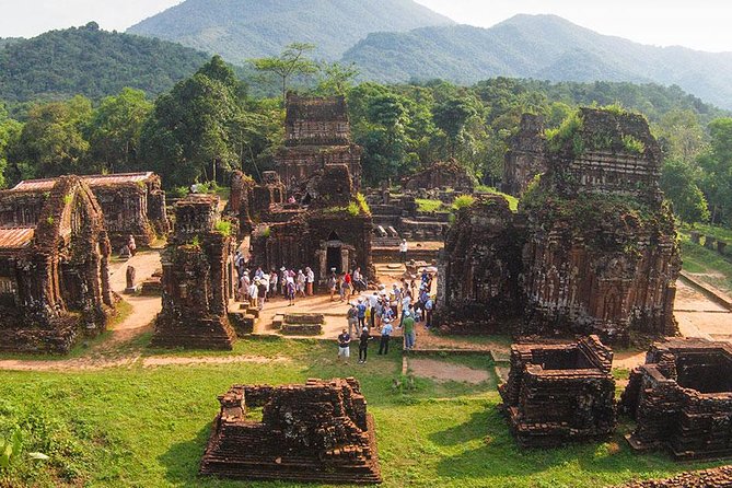 My Son Sanctuary and cruise trip from Hoi An/ Da Nang - Hoi An and Da Nang pickup makes My Son feel easy