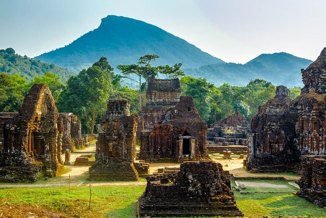 My Son Sanctuary Sunset - small group tour - Getting there from Hoi An: AC comfort, pickup, and a small group vibe