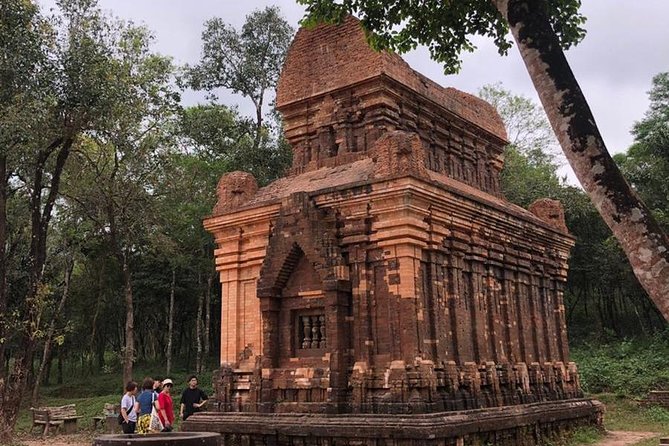 My Son Sunset Trip with Banh Mi and Cruise from Hoi An/ Da Nang - The Cau Lau Bridge Stop and Thu Bon River Cruise