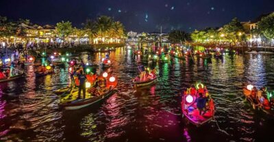 Night Boat Trip and Floating Lantern on Hoai River Hoi An - The Wooden Boat Ride: Private, Calm, and Short by Design