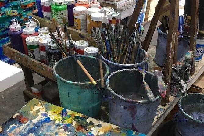 Phap Studio Gallery Art Classes Painting Workshop Hoi An - Meeting at 133 Nguyễn Duy Hiệu: A River-Quiet Start in Hoi An
