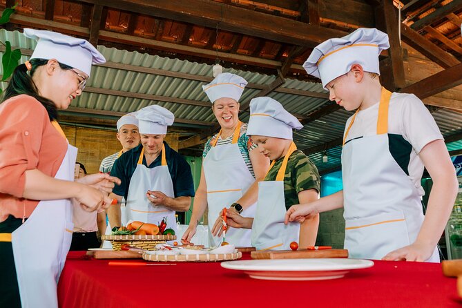 Private Biking, Farming, & Cooking Class in Hoi An - Bay Mau Coconut Forest and the basket boat ride