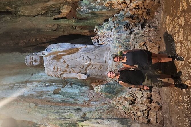 PRIVATE GuidedTOUR to Marble Mountain-Am Phu Cave-Monkey Mountain - My Khe Beach Stop: A Quick Stretch for Photos