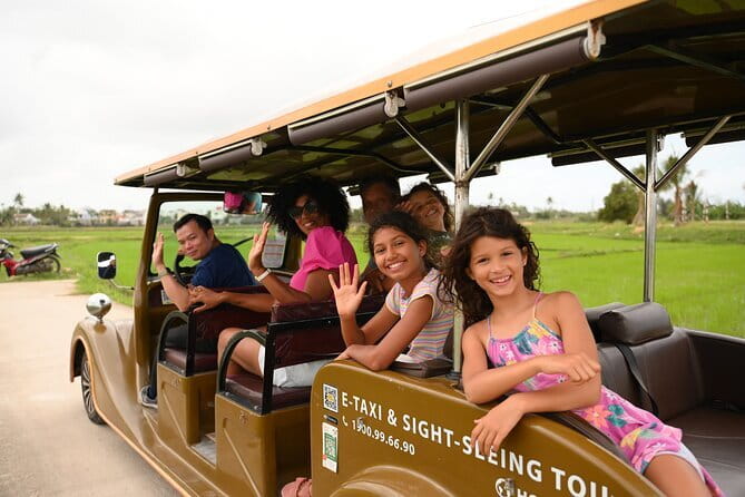 Village Adventure Private Tour by Electric Car - Getting to the countryside fast: Cam Kim Bridge and Cam Kim lanes