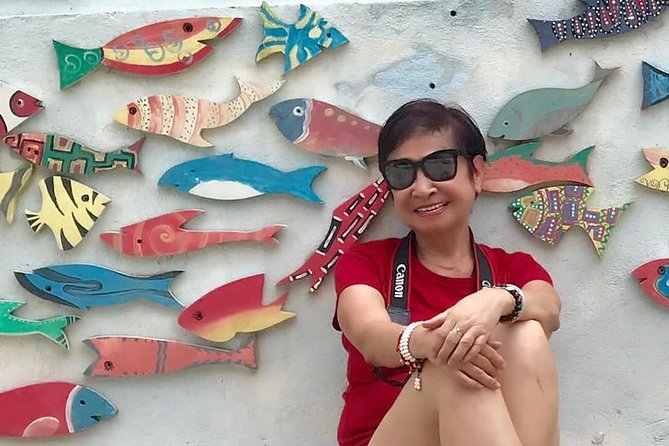Visiting Tam Thanh mural village - Mother Thu monument - Bich Hoa Tam Thanh Village: Frescoes, Sculptures, and Walking Gallery Vibes