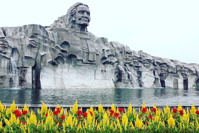Visiting Tam Thanh mural village - Mother Thu monument - Truong Giang River Basket Boating: Slow Water, Real Local Motion